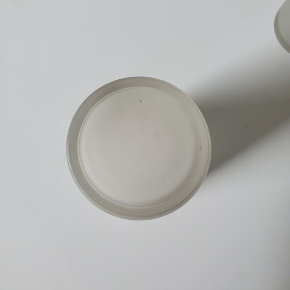 Hazel Atlas Vintage MCM Hand Painted Pink Roses Frosted Tumblers Set of 5 Drink - Picture 4 of 8